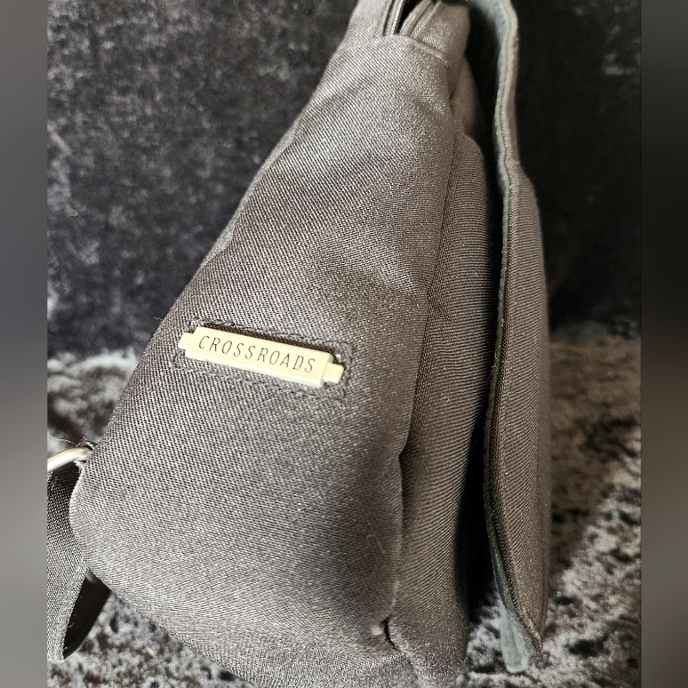 Crossroads Small Black Nylon Backpack - image 4